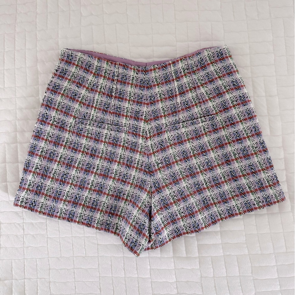 ๐ค SOLD ๐ค Veronica Beard Inara Tweed Short - Picture 4 of 5